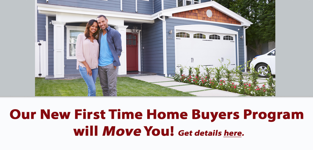 New first time home buyers program