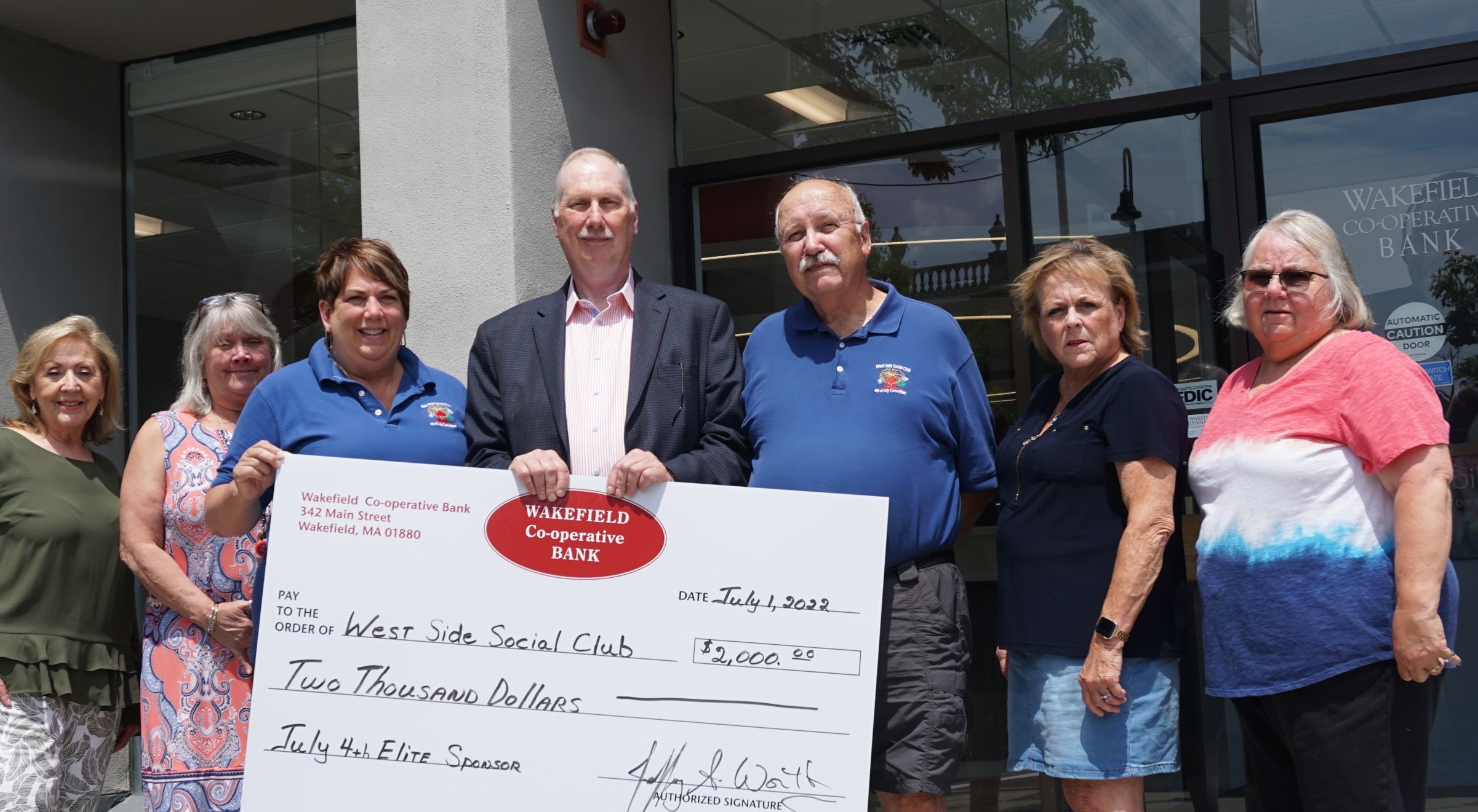 July 4th Wakefield Parade Sponsors