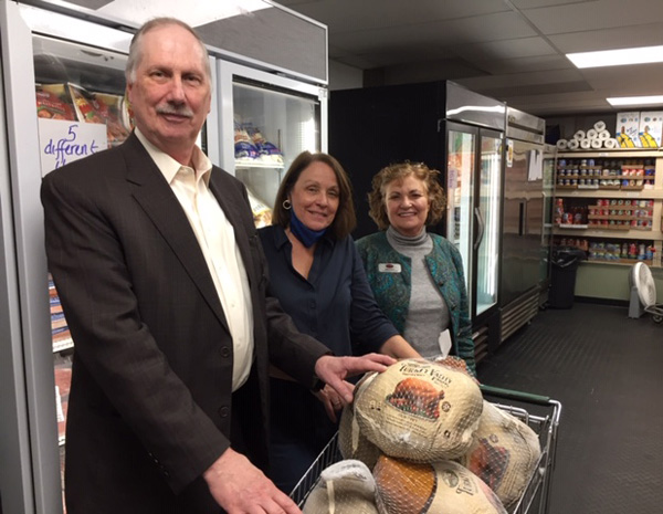 turkeys at Wakefield Food Pantry